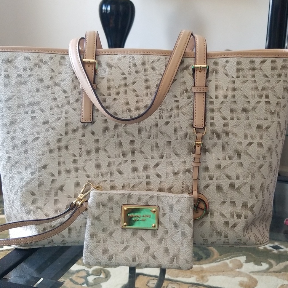 Vanilla Michael Kors Medium size tote bag